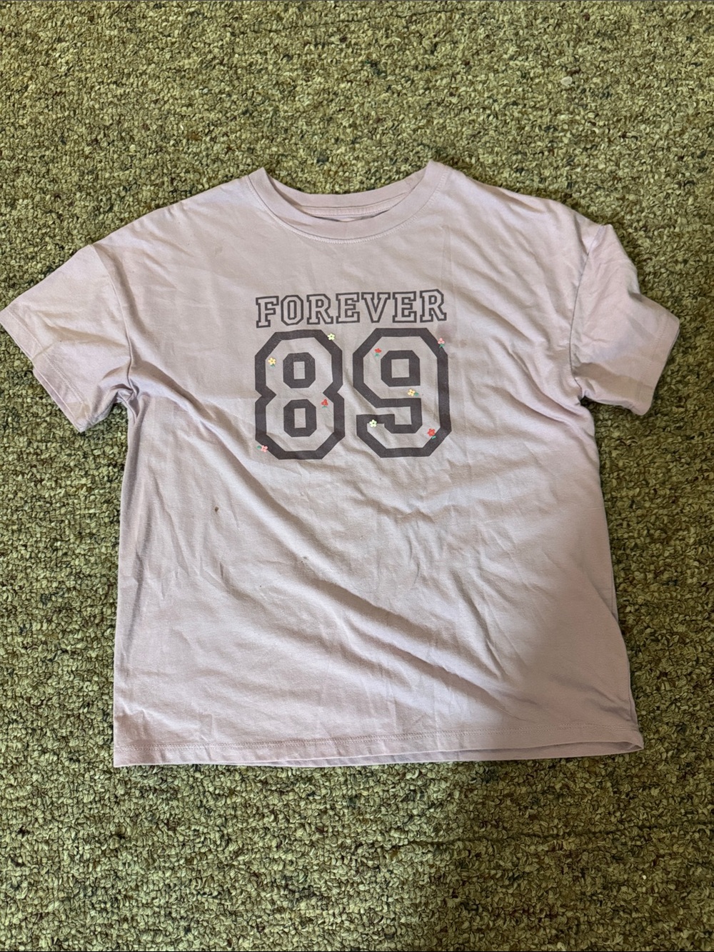 T-Shirt in Light Lavender